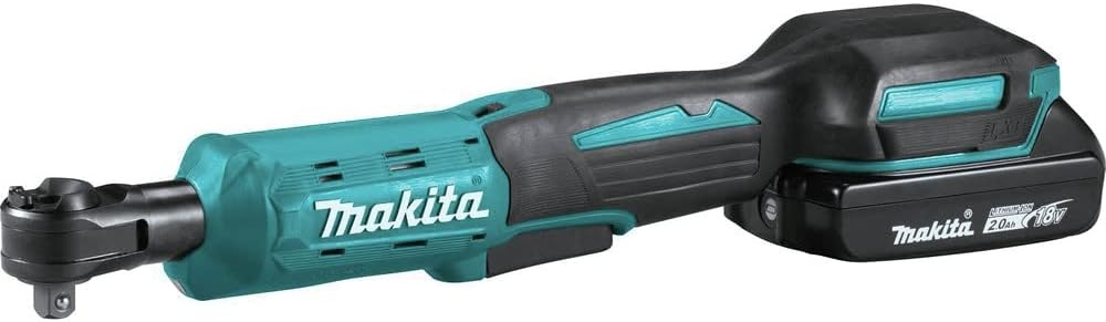 image:imageMakita XRW01SR1 18V LXT LithiumIon Cordless 38 14 Sq Drive Ratchet Kit 20Ah