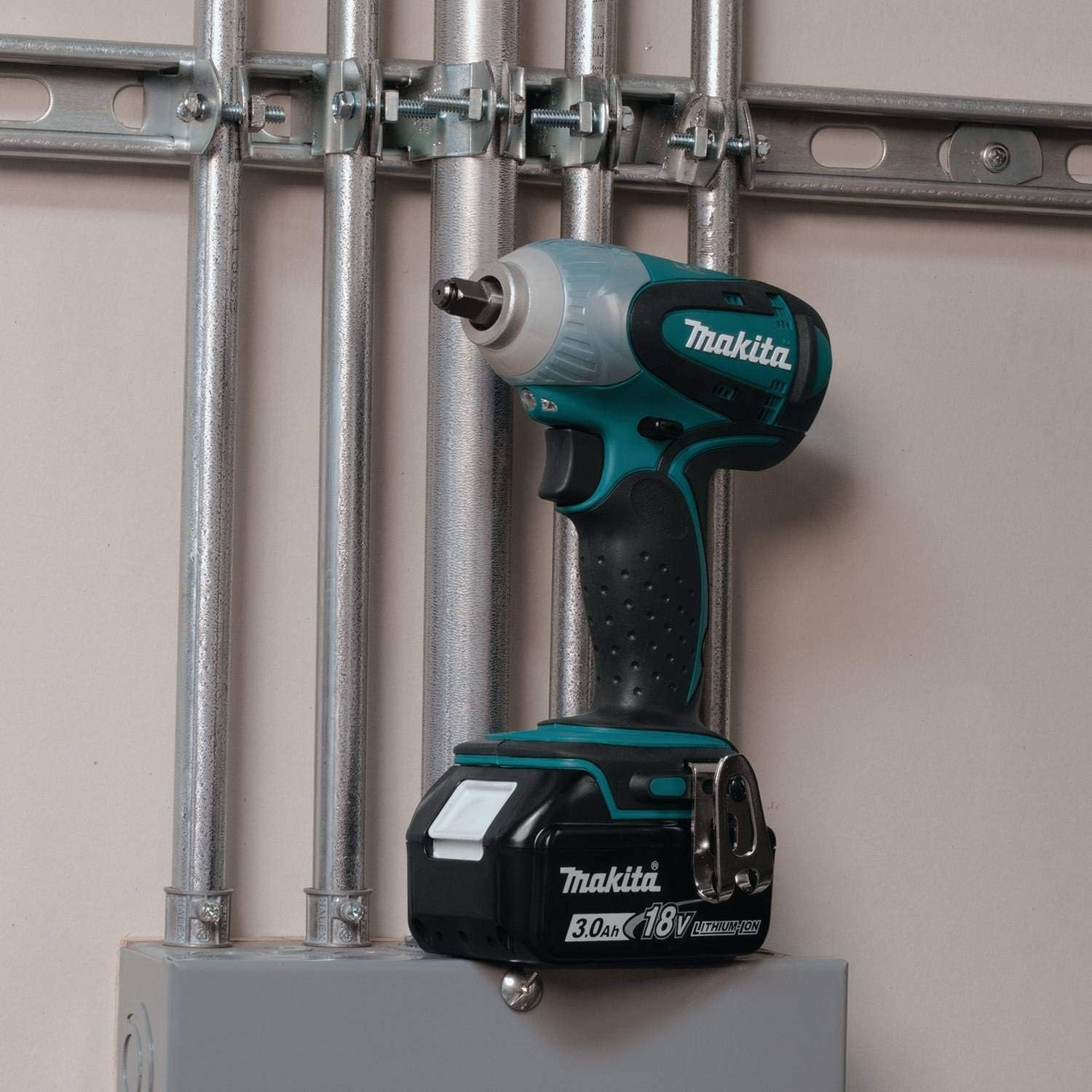 image:imageMakita XWT06Z 18V LXT LithiumIon Cordless 38 Sq Drive Impact Wrench Tool OnlyKit