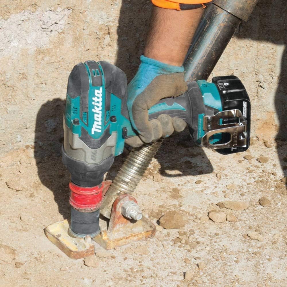 image:imageMakita XWT07Z 18V LXT LithiumIon Brushless Cordless HighTorque 34 Sq Drive Impact Wrench Tool Only34