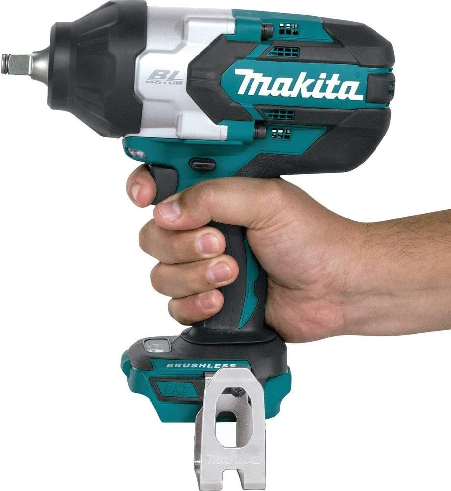 image:imageMakita XWT08XVZ 18V LXT LithiumIon Brushless Cordless High Torque 12 Sq Drive Utility Impact Wrench