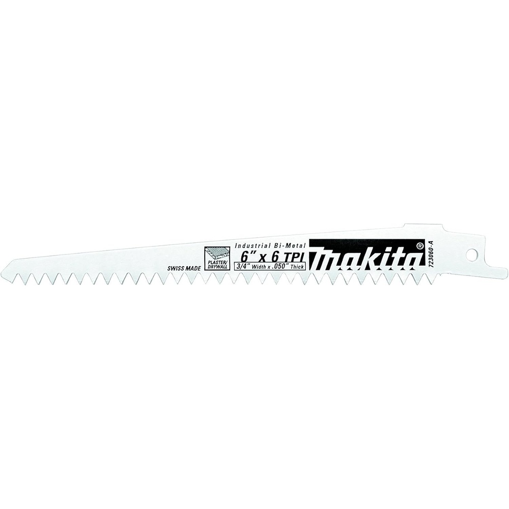 image:imageMakita 723060A5 6Inch 6TPI Drywall and Plaster Reciprocating Saw Blade