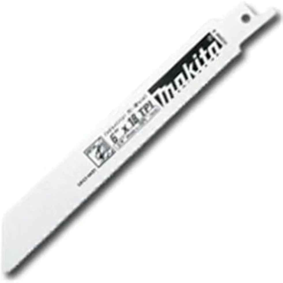 image:imageMakita 723066A5 6 18 Teeth Per Inch Bimetal Reciprocating Saw Blade 5 Pack