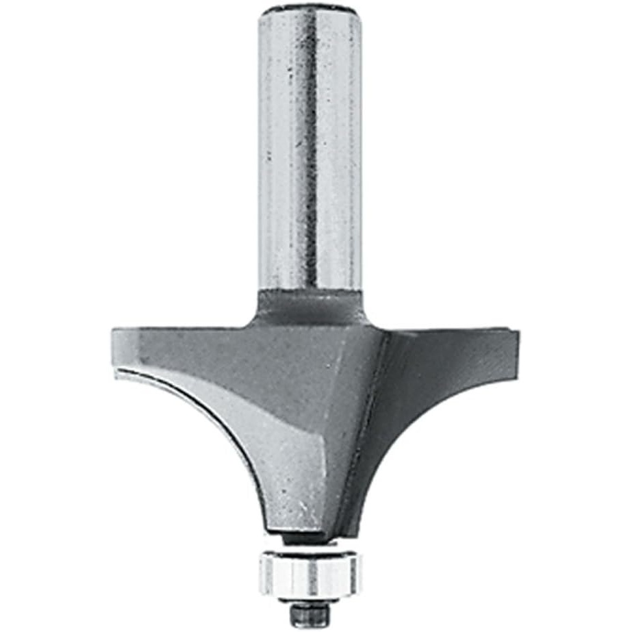 image:imageMakita 7331206A 38Inch Corner Rounding 2 Cutting Flutes 14Inch Shank Carbide Tip Router Bit