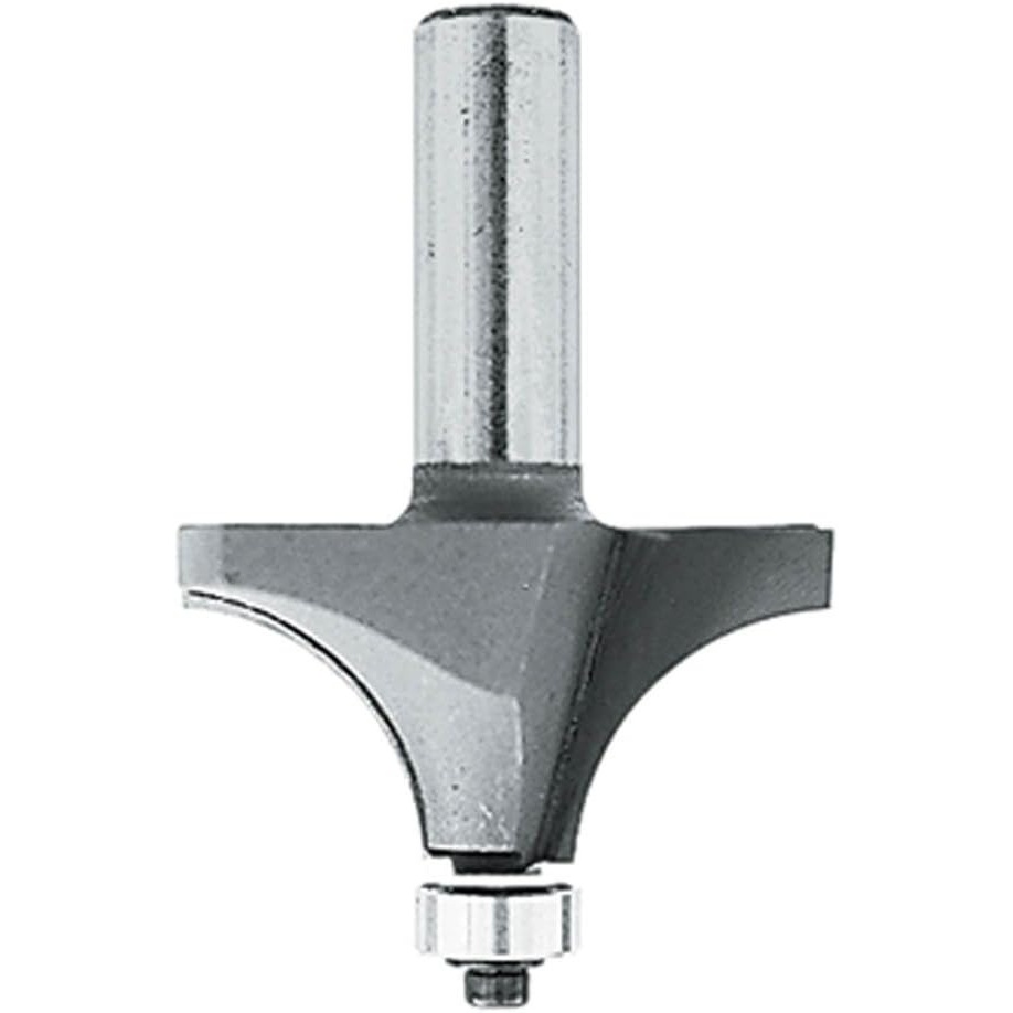 image:imageMakita 7331208A 12Inch Corner Rounding 2 Cutting Flutes 14Inch Shank Carbide Tip Router BitSilver