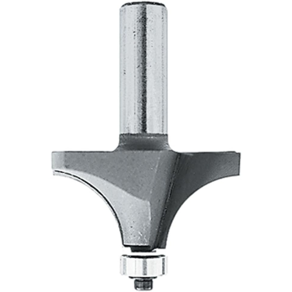 image:imageMakita 733292A 58Inch Corner Rounding 2Cutting Flutes Carbide Top Router Bit 12Inch Shank