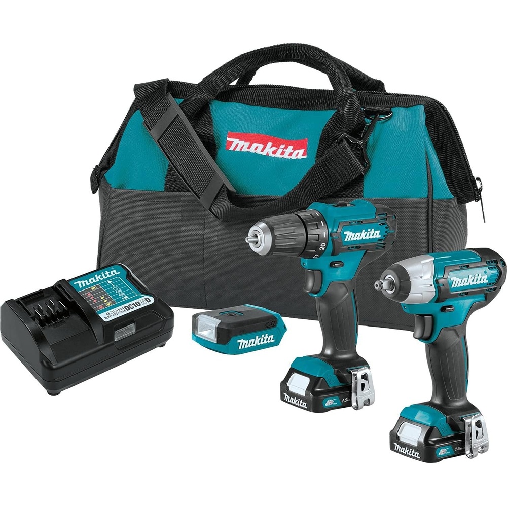 image:imageMakita CT326 12V max CXT LithiumIon Cordless 3Pc Combo Kit 15Ah