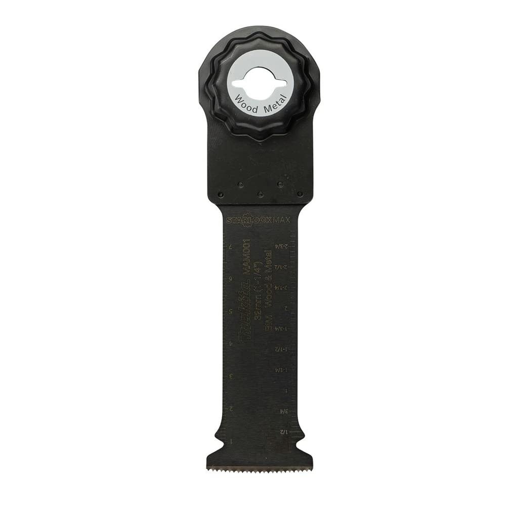 image:imageMakita E08523 StarlockMax Oscillating MultiTool 114 BiMetal Curved Plunge Cut Blade