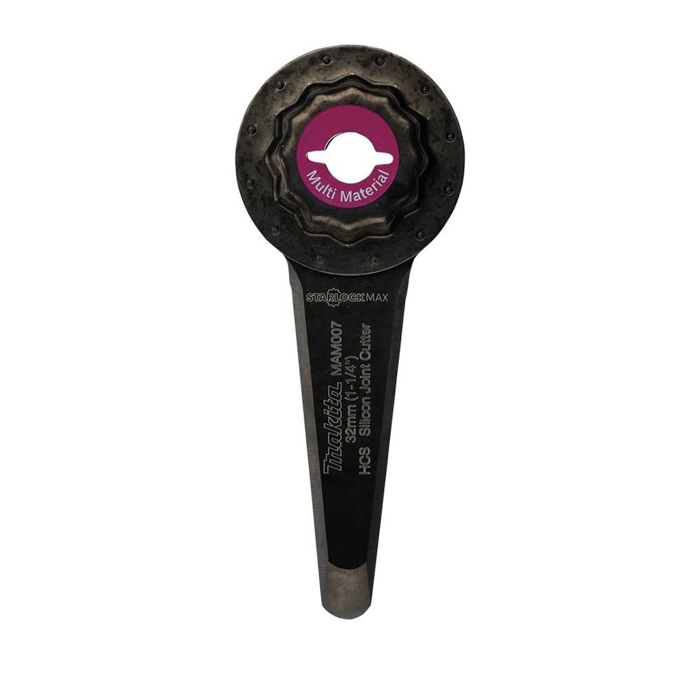 image:imageMakita E08573 StarlockMax Oscillating MultiTool High Carbon Steel Tapered Sealant Removal and Joint Cutter Blade