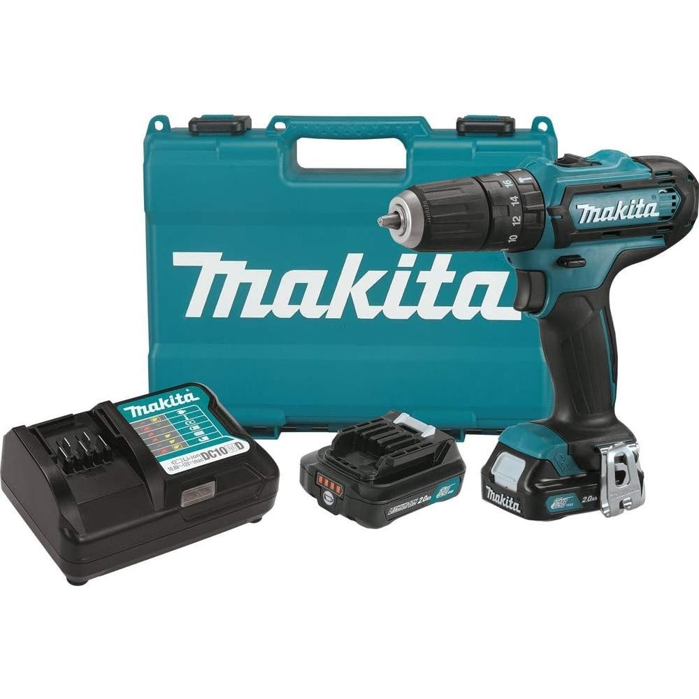 image:imageMakita PH04R1 12V max CXT LithiumIon Cordless 38 Hammer DriverDrill Kit 20Ah