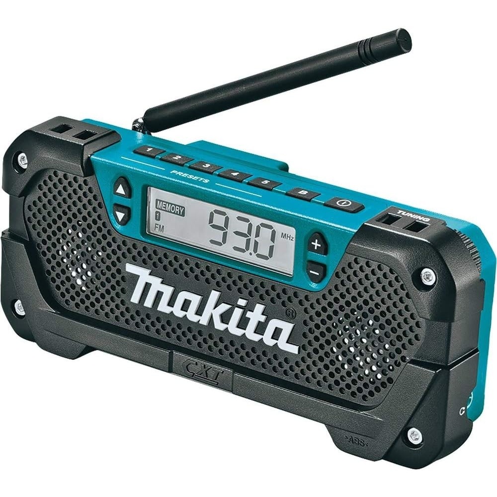 image:imageMakita RM02 12V max CXT LithiumIon Cordless Compact Job Site Radio Tool Only