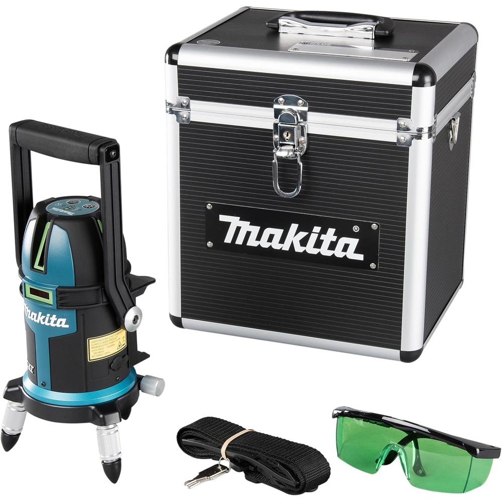 image:imageMakita SK209GDZ 12V max CXT LithiumIon Cordless SelfLeveling MultiLinePlumb Point Green Beam Laser Tool Only