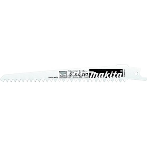 Makita 723060-A-5 6-Inch 6-TPI Drywall and Plaster Reciprocating Saw Blade