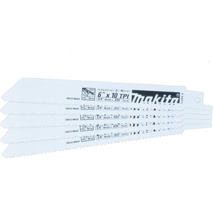 Makita 723064-A-25 6-Inch 10-TPI All Purpose Reciprocating Saw Blade(5-Pack)