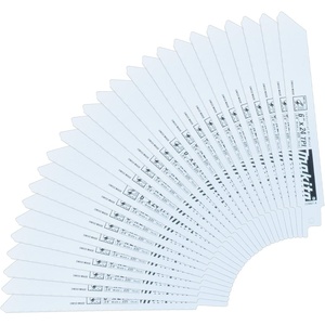 Makita 723067-A-5 6-Inch 24-TPI Metal Cutting Reciprocating Saw Blade (5-Pack)(25-Pack)