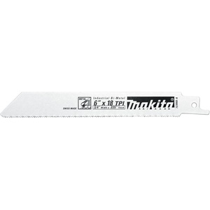 Makita 723079-A-5 6-Inch Prog. Metal Cutting Recip Blade, 5-Pack