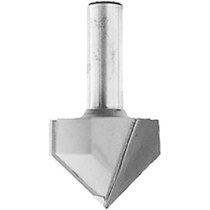 Makita 733009-5A Router Bit, 7/8-Inch V.G., 2 Flute, 1/4-Inch SH, C.T.