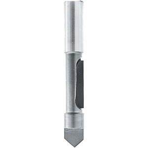 Makita 733030-2A Router Bit Panel Pilot Carbide Tip, 1 Cutting Flute, 1/4 inch Shank, 1/4-Inch Radius Cut