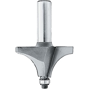 Makita 733121-4A Router Bit 3/16-Inch Bead, 2 Flute, 1/4-Inch SH, C.T.