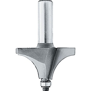 Makita 733122-2A Router Bit 1/2-Inch Bead, 2 Flute, 1/4-Inch SH, C.T.