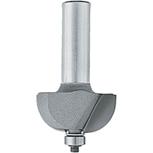 Makita 733122-6A 1/4-Inch Cove 2-Cutting Flutes Carbide Tip Router Bit, 1/4-Inch Shank