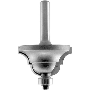 Makita 733281-A Router Bit 1/4-Inch Double Roman Ogee, 2 Flute, 1/4-Inch SH, C.T.