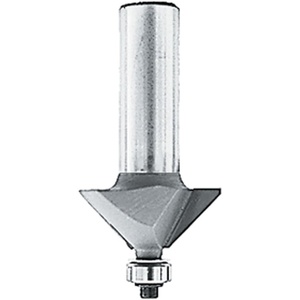 Makita 733285-A Router Bit 45 Chamfer 5/8-Inch Length., 2 Flute, 1/2-Inch SH, C.T.
