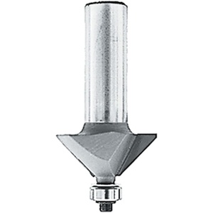 Makita 733286-A Router Bit 45 Chamfering .1-1/8C Carbide Tip, 1/2-Inch Shank