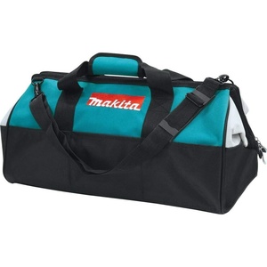 Makita 831303-9 20″ Contractor Tool Bag | Durable Nylon | Adjustable Shoulder Strap | Multiple Storage Compartments | Wide Mouth Opening | Easy Tool Organization
