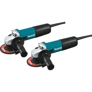 Makita 9557NB2 4-1/2″ Angle Grinder, with AC/DC Switch (2 Pack)(Tool Only)
