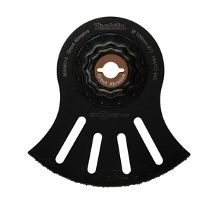 Makita E-08626 StarlockMax® Oscillating Multi-Tool 4″ Hard Metal with Tungsten Carbide 40 Grit Segmented Saw Blade