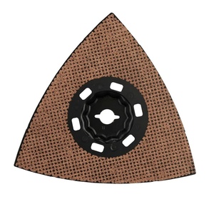 Makita E-08660 StarlockMax® Oscillating Multi-Tool 4-1/2″ Tungsten Carbide 100 Grit Delta Triangle Sanding Pad