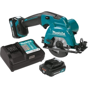 Makita SH02R1 12V max CXT® Lithium-Ion Cordless 3-3/8″ Circular Saw Kit (2.0Ah)(Circular Saw Kit)