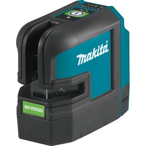 Makita SK105GDNAX 12V max CXT® Lithium-Ion Cordless Self-Leveling Cross-Line Green Beam Laser Kit (2.0Ah)(Laser Only)