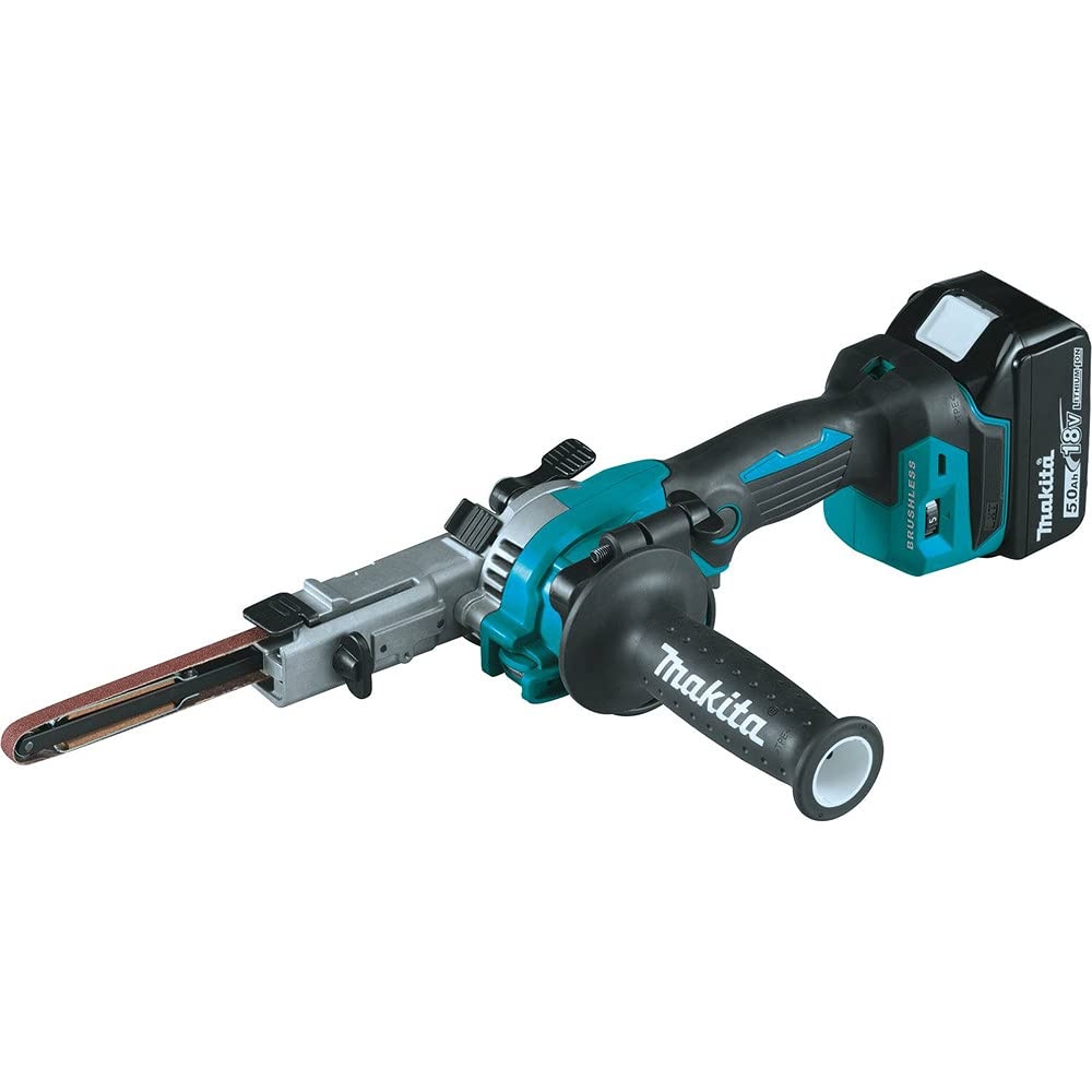 image:image18V LXT LithiumION Cordless BRUSHLESS 38 X 21 in Detail Belt Sander KIT with 2 50AH B