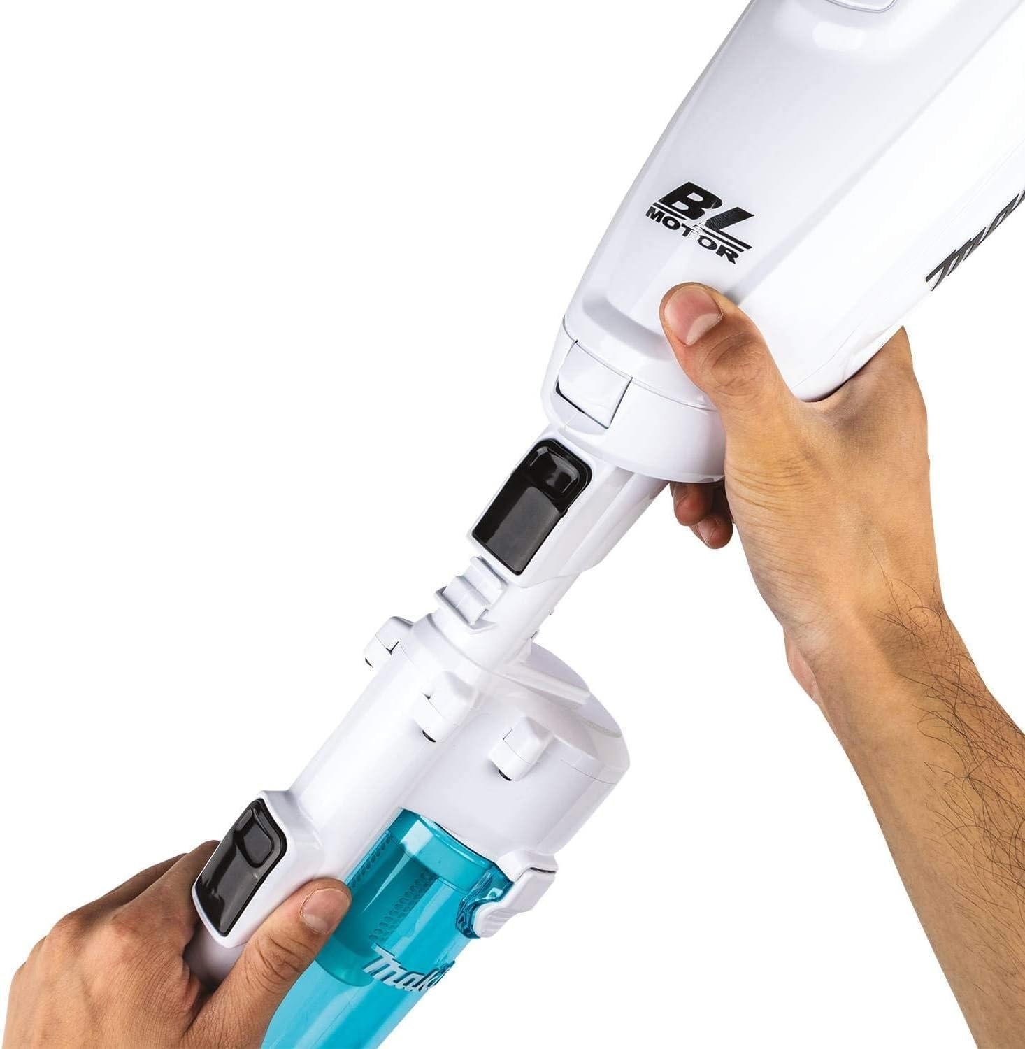 image:imageMakita 191D705 White Cyclonic Vacuum Attachment WLock