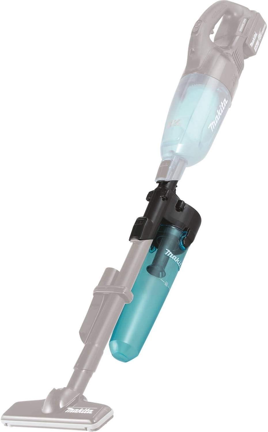 image:imageMakita 191D721 Black Cyclonic Vacuum Attachment WLock