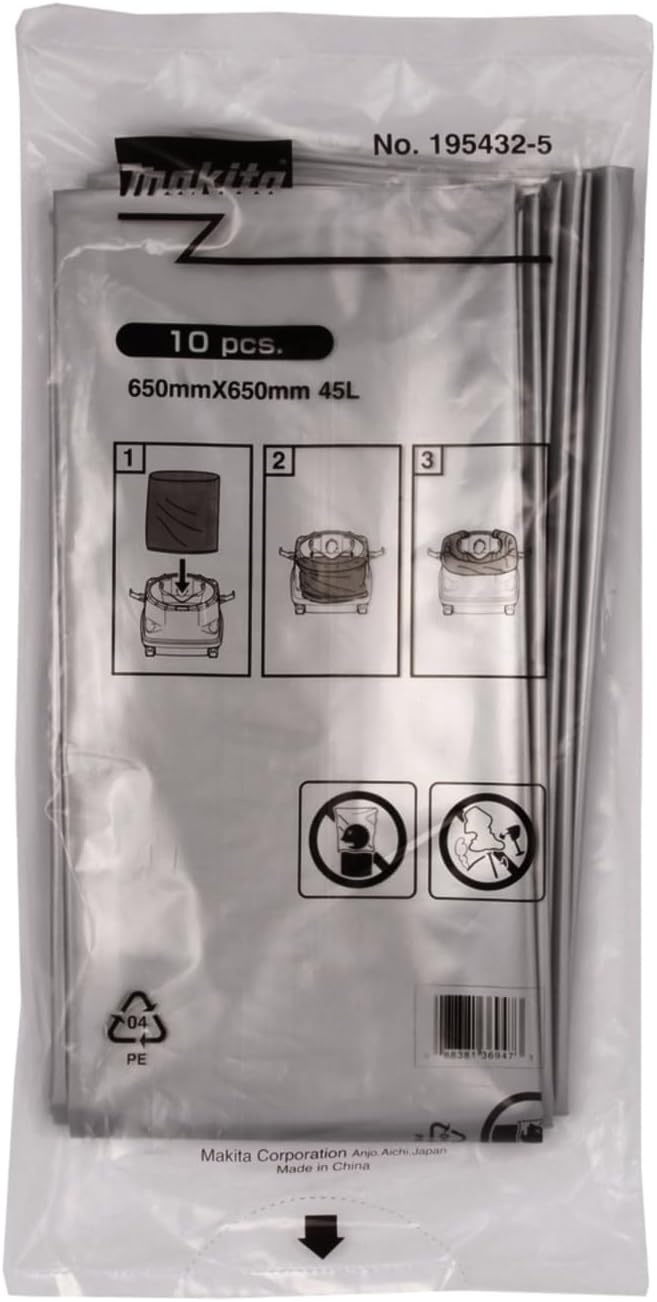 image:imageMakita 1954325 Plastic Disposal Bag 10 Pack