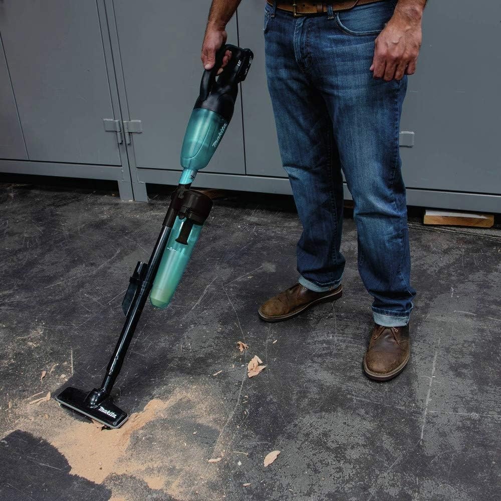 image:imageMakita 1995535 Cyclonic Vacuum Attachment 90 Dust Capture OneTouch Debris Release 360 Positioning Reduces Emptying Frequency Tight Space Access