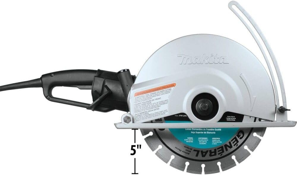 image:imageMakita 4114X 14 SJS Electric Angle Cutter with 14 Diamond Blade