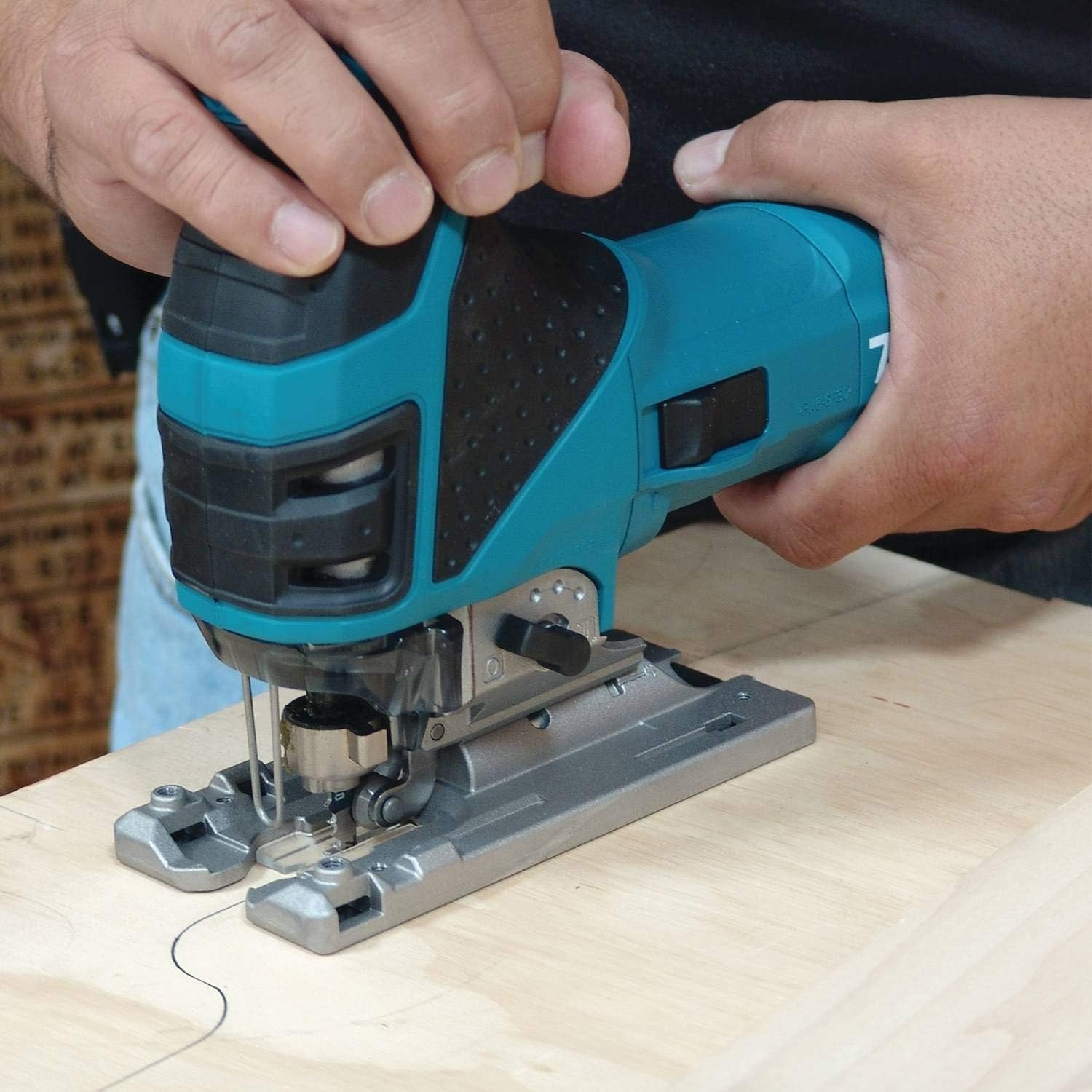image:imageMakita 4351FCT Barrel Grip Jig Saw with Toolless Blade Change