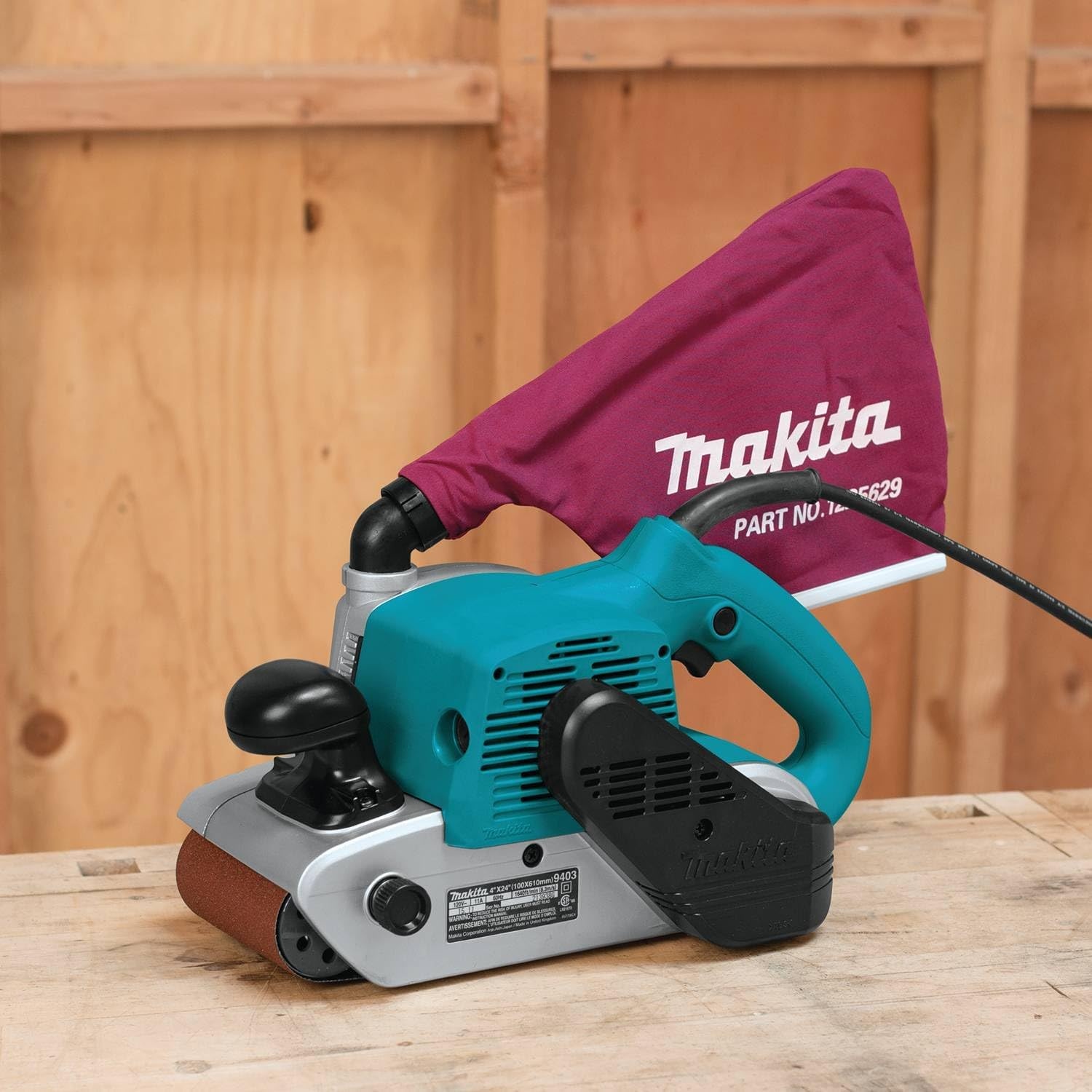 image:imageMakita 9403 4 x 24 Belt Sander Teal Corded ElectricBelt sander