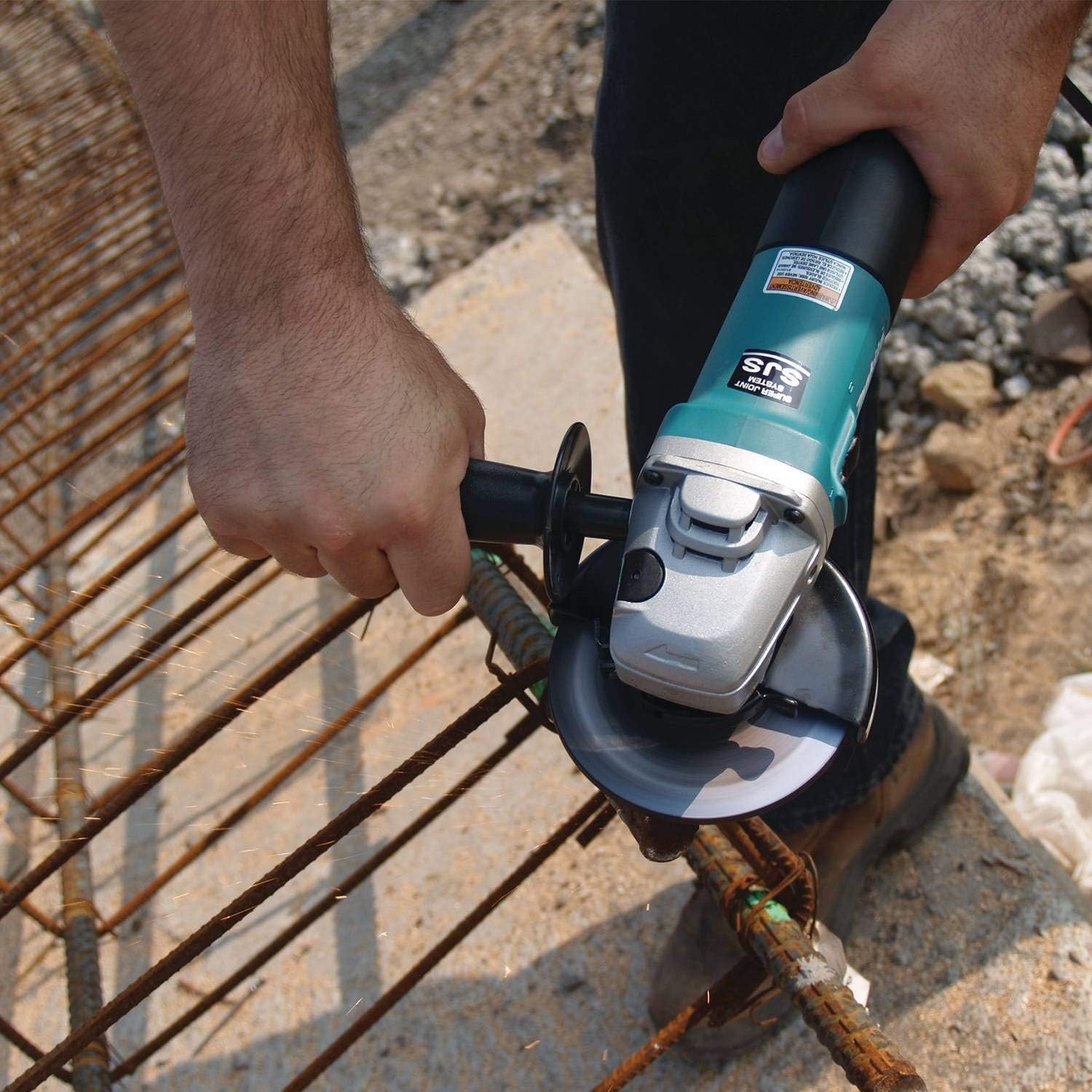 image:imageMakita 9564CV 412Inch SJS HighPower Angle Grinder0 Pack of 4