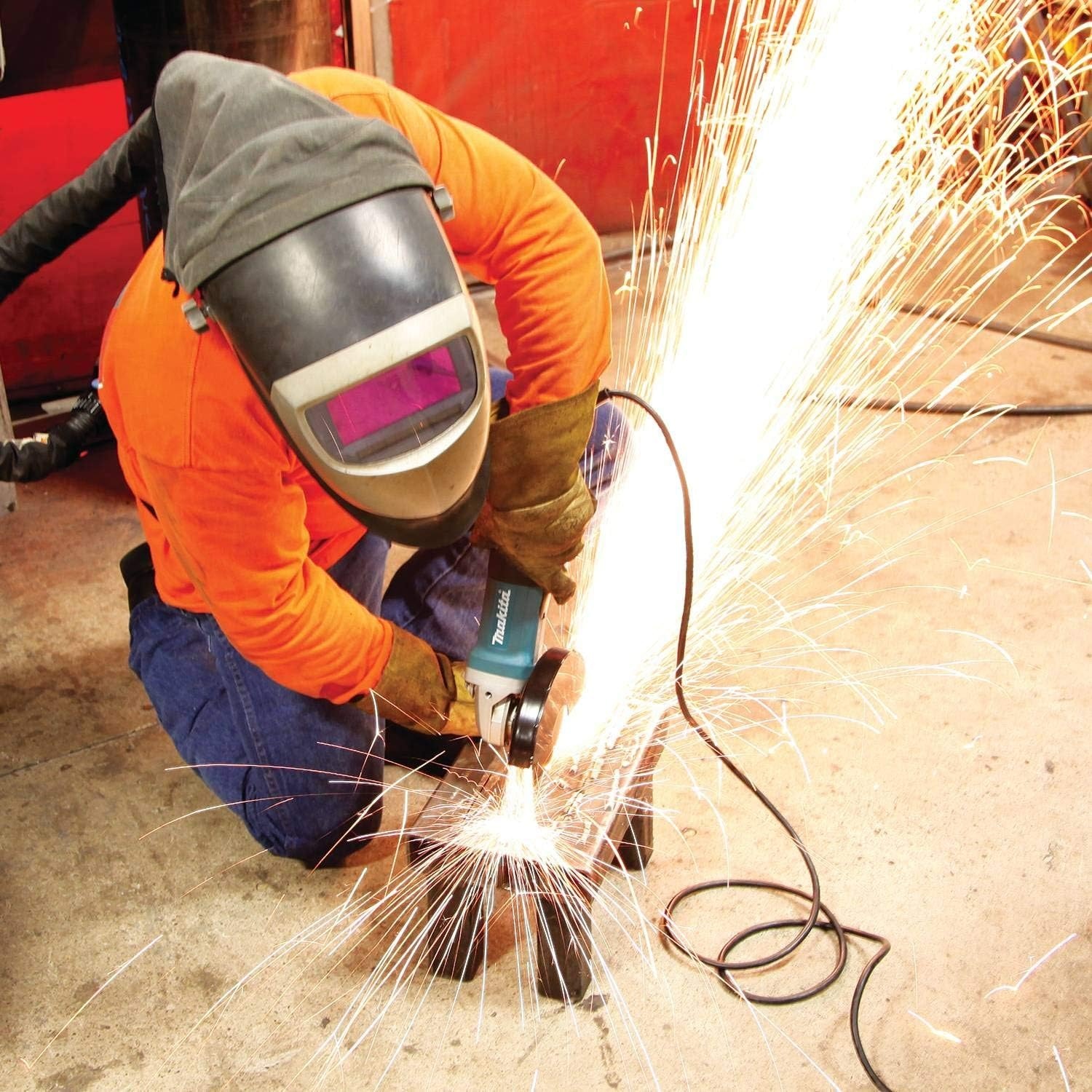 image:imageMakita 9565PC 5 SJS HighPower Paddle Switch Angle Grinder