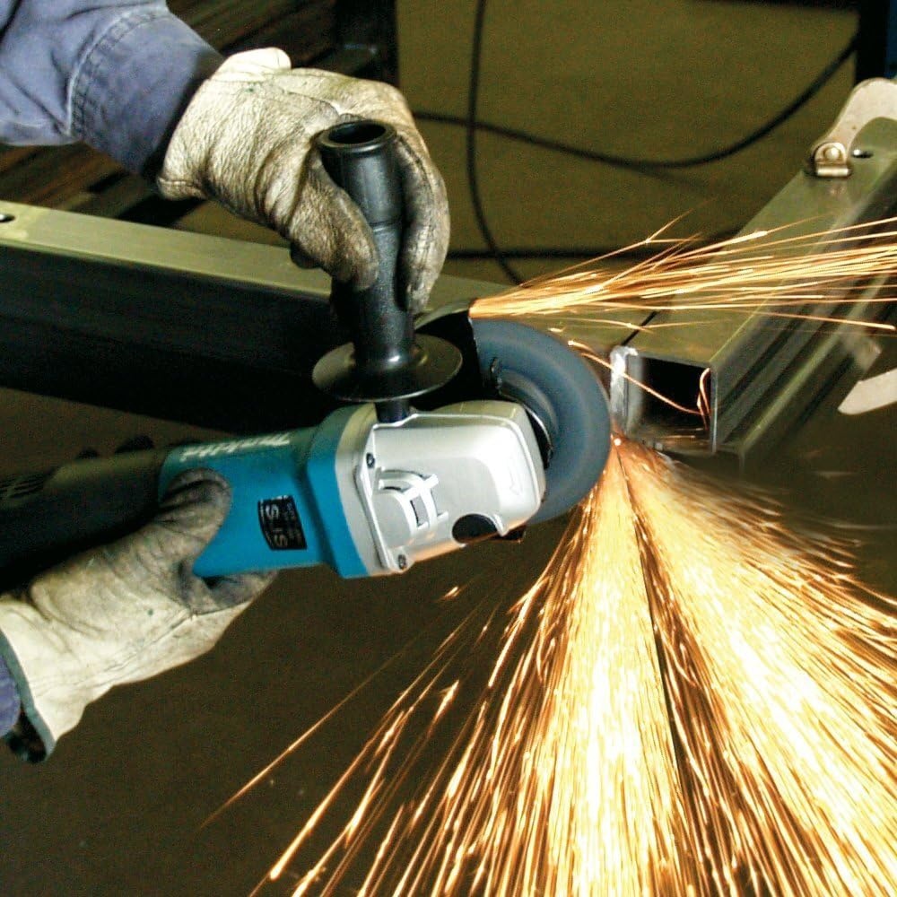image:imageMakita 9566PC 6 SJS HighPower Paddle Switch CutOffAngle GrinderTool Only