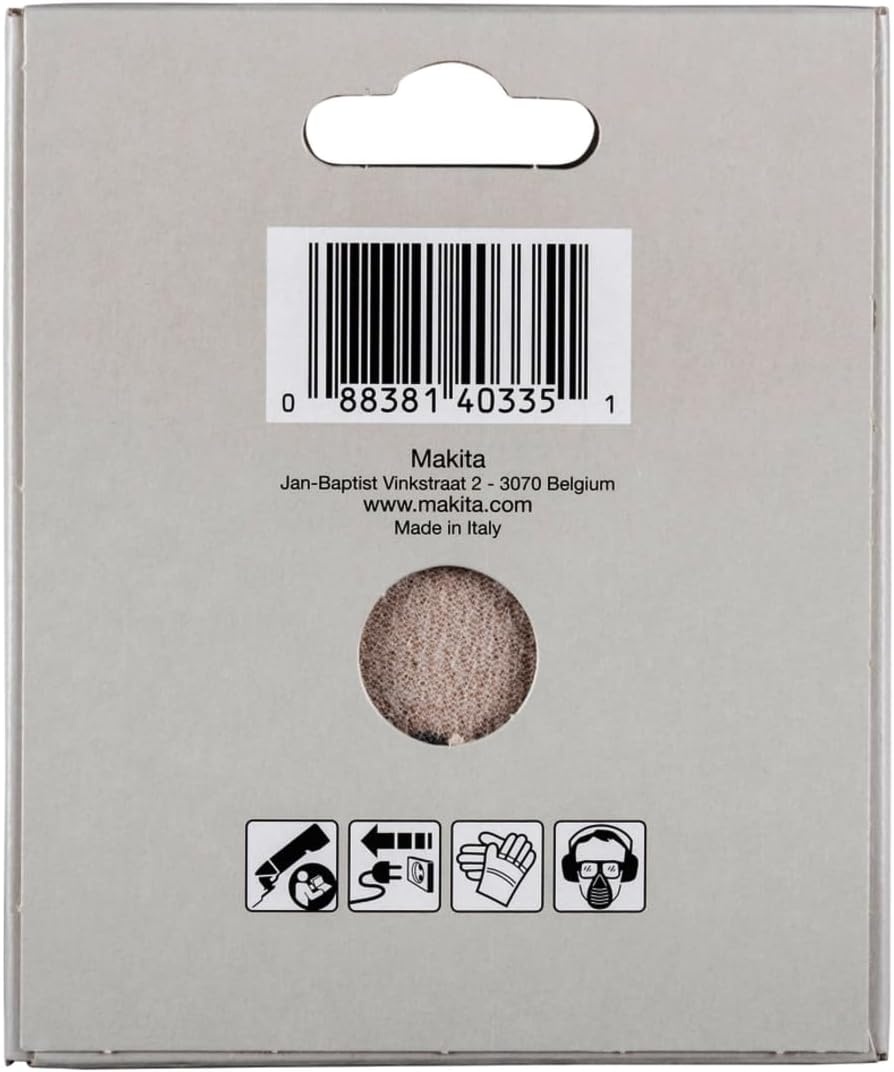 image:imageMakita A95750 MultiTool Sandpaper 150 Grit 10pk