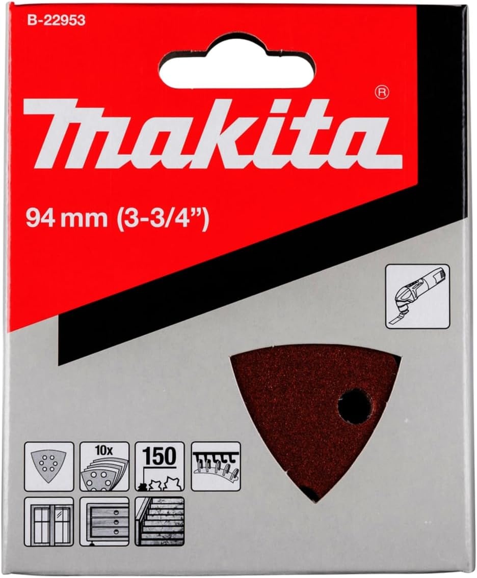 image:imageMakita A95750 MultiTool Sandpaper 150 Grit 10pk
