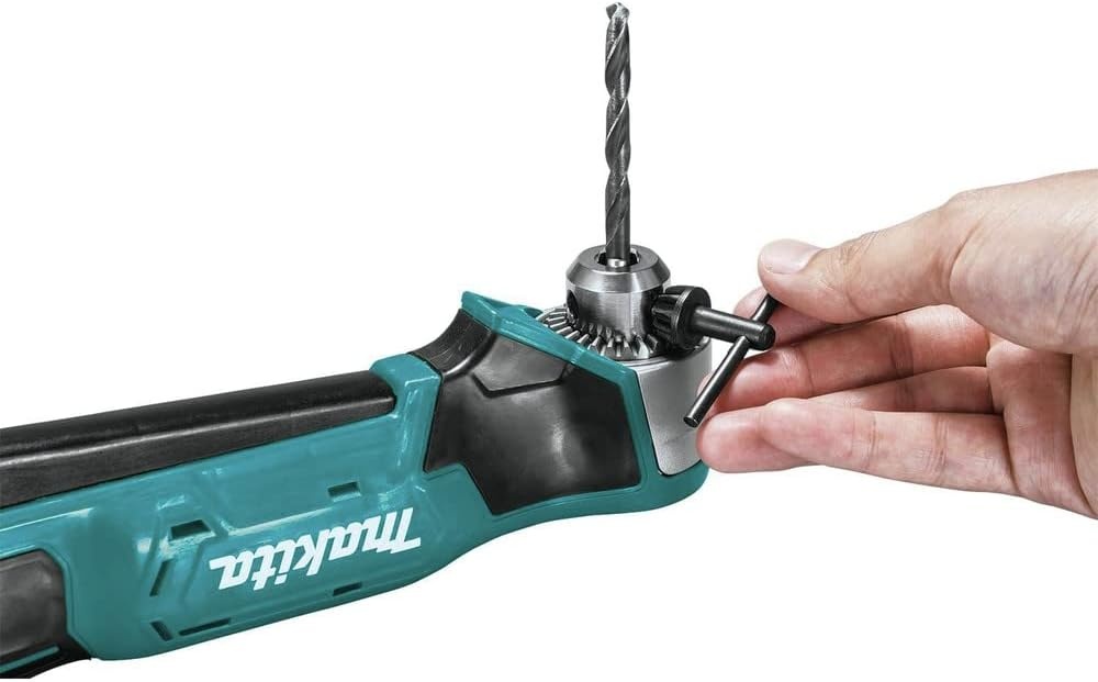image:imageMakita AD03Z 12V max CXT LithiumIon 38 in Cordless Right Angle Drill Tool Only