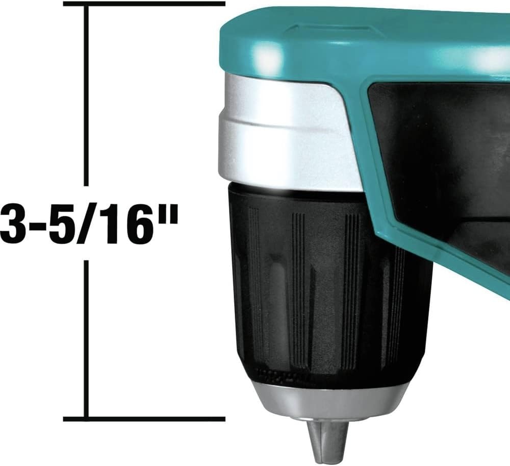 image:imageMakita AD04Z 12V max CXT LithiumIon 38 in Cordless Right Angle Drill Tool Only