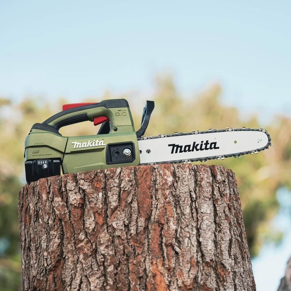 image:imageMakita ADCU10Z Outdoor Adventure 18V LXT 12 Top Handle Chain Saw Tool OnlyCamo Green