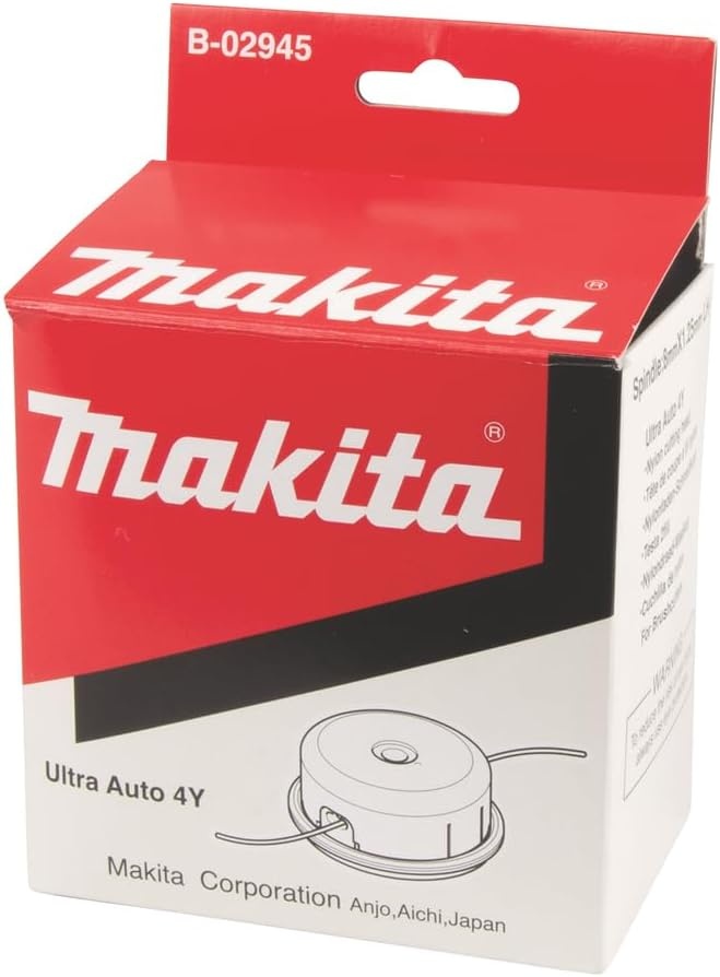 image:imageMakita B02945 Commercial Grade Automatic String B60109 Bump amp Auto Feed Trimmer Head Universal LH Left Hand Thread String Trimmer Accessory Durable Construction OEM Component Easy Installation Lawn Equipment